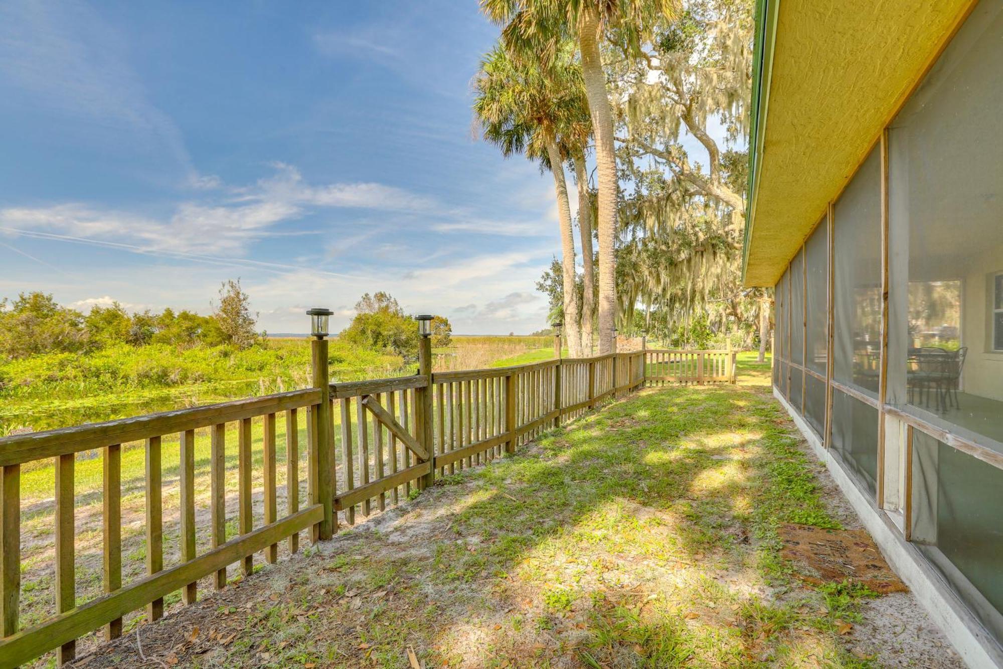 Lush Lorida Home On Lake Istokpoga Sebring Exterior foto
